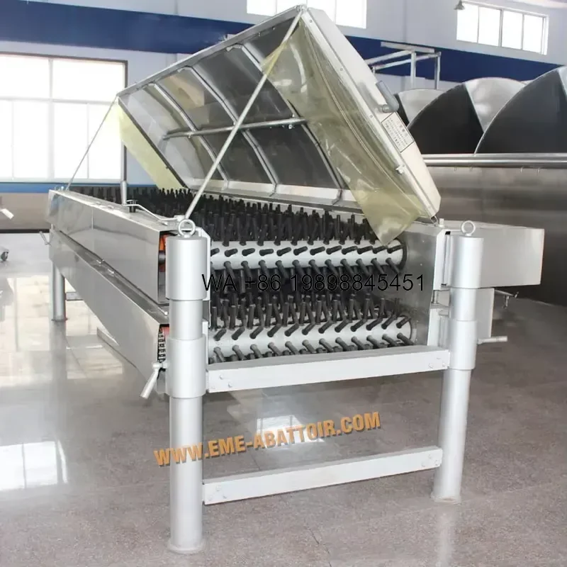 Wmwmnu Modern 220V Steel Automatic Chicken Plucking and Scalding for Farms Restaurants and Abattoirs