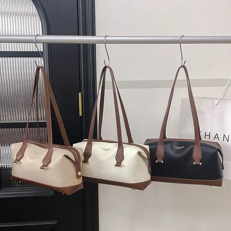 

2025 Autumn New 2453 Fashion Simple Commuter Armpit Bag Light Luxury High Sense Niche Versatile Shoulder Bag