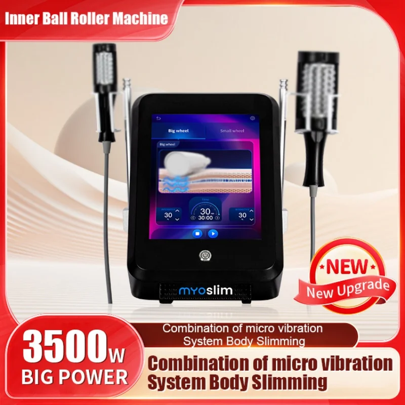 

Inner Ball Roller Machine EMS Neo RF Body Sculpt Machine Vacuum Inner Ball Roller 360 Degree Rolling Cellulite reduction
