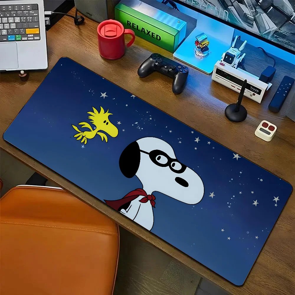 Tapis de souris non ald pour salle de bain, dessin animé, classique, mignon, S-SnoAmendements, adapté au bureau, growLapmedications, E-sports, jeu, tapis de bureau, clavier média