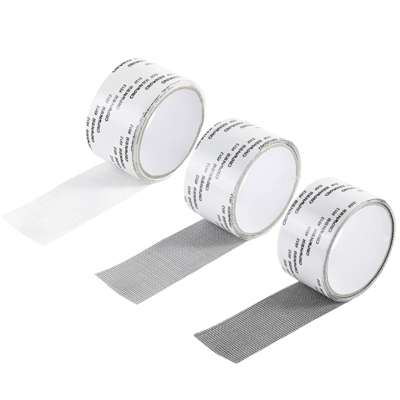 

Screen Repair Tape Window Screen Repair Tape Fiberglass Mesh for Window Door