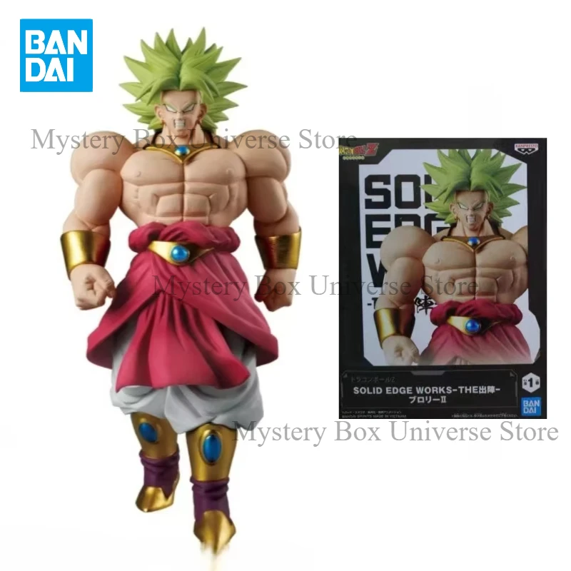 

Новинка в наличии: Оригинальная фигурка Bandai Dragon Ball Z SOLID EDGE WORKS THE Departure Broly II, коллекционная статуэтка из ПВХ, подарок