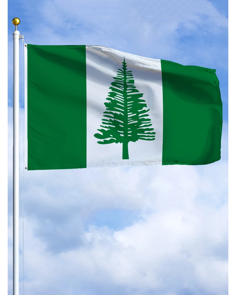 60×90 90x150 120×180CM Norfolk Island Emblem Flag Polyester Printed Banner Tapestry For Decor