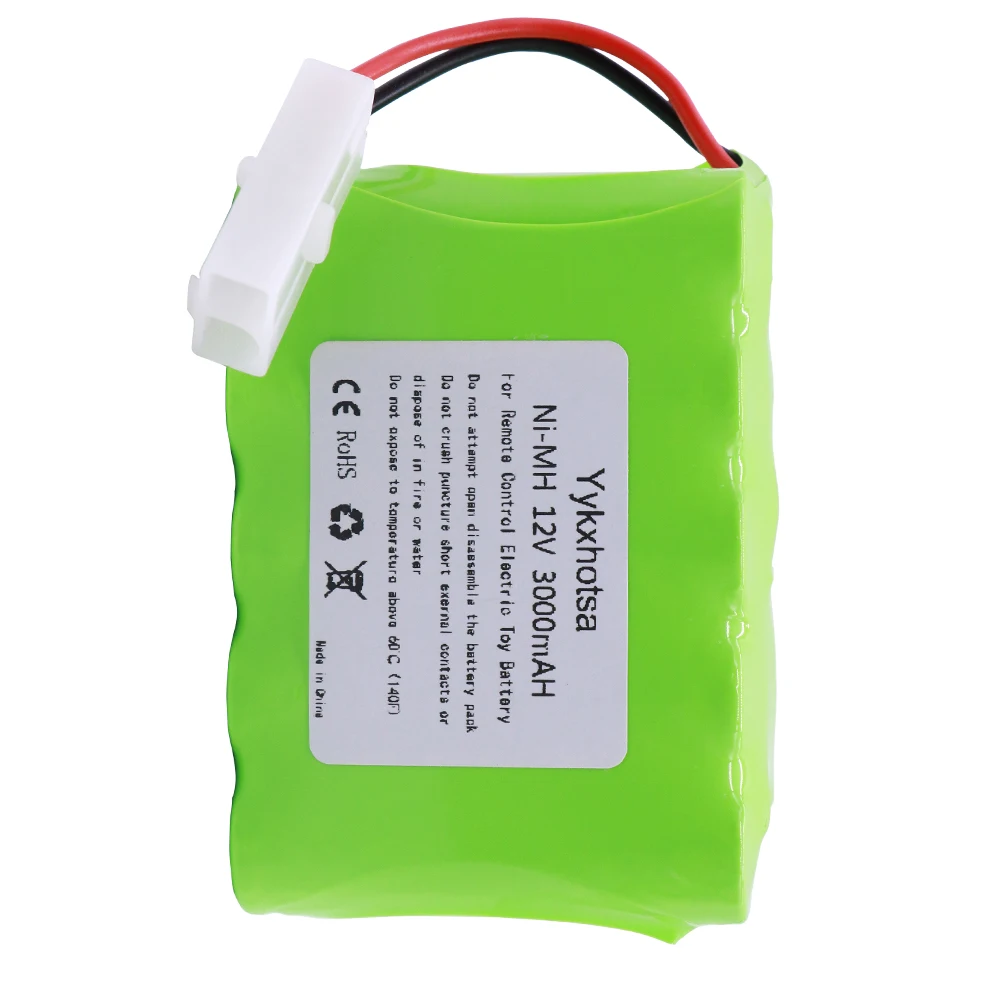 5 개/몫 12V 3000mAh NI-MH 더블 데크 배터리 타미야 플러그 10x AA Ni-MH 배터리 팩 RC 전기 장난감 RC 자동차 보트