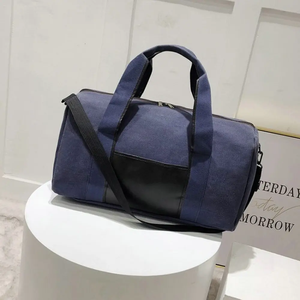 New Men's Travel Bag Large Capacity Short-distance Luggage Bag Ladies Fitness Bag Canvas Portable Travel Bag Handbags Women Bags