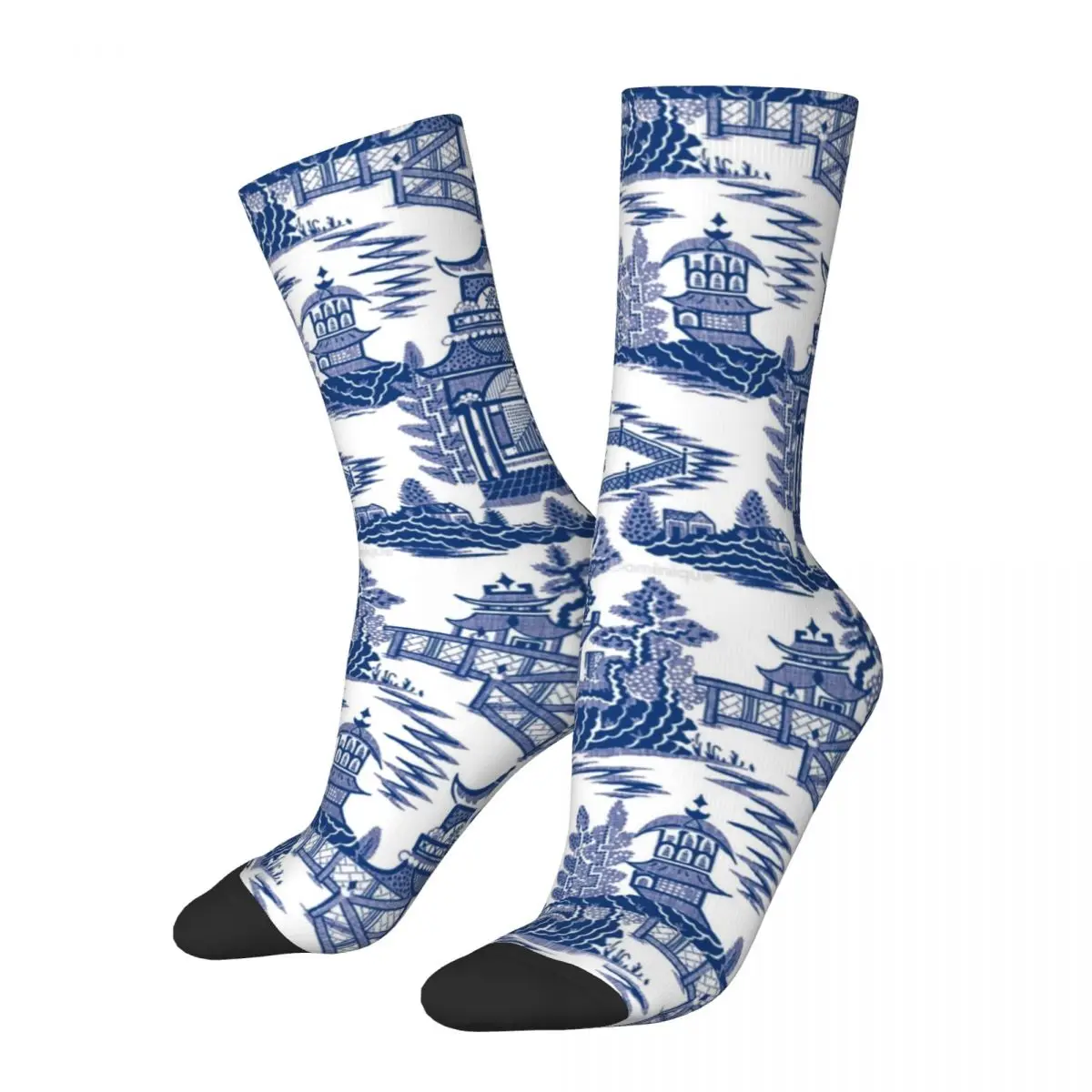 Happy Funny Male Men Socks Casual Chinese Style Sock Chinoiserie Sport Women's Socks Spring Summer Autumn Winter