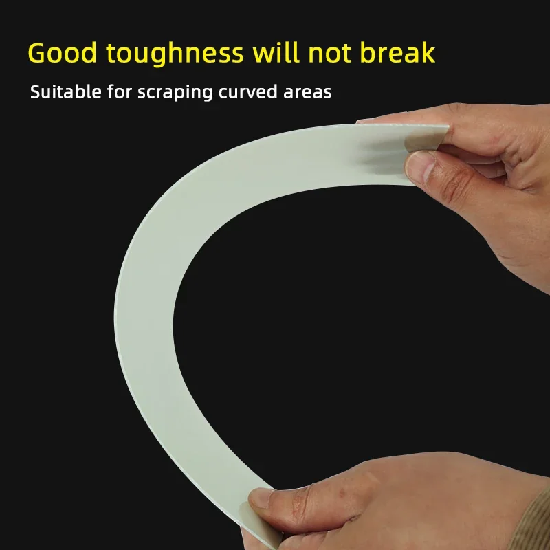 Auto Body Rigid Plastic Scrapers for Filler Putty Glazing or Caulking Home Decor Wall Sanding and Paint Tool Accessories