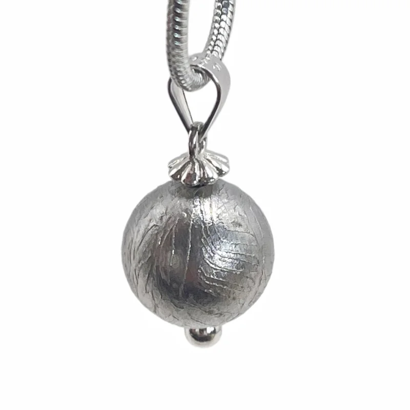 7.6g Muonionalusta Meteorite Pendant Natural Iron Meteorite Pendant Supports Customized Collectibles - LK287