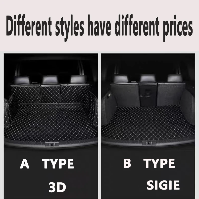 

Car Trunk Mats For MG4 EV EH32 2022 2023 2024 Water Proof Accessories