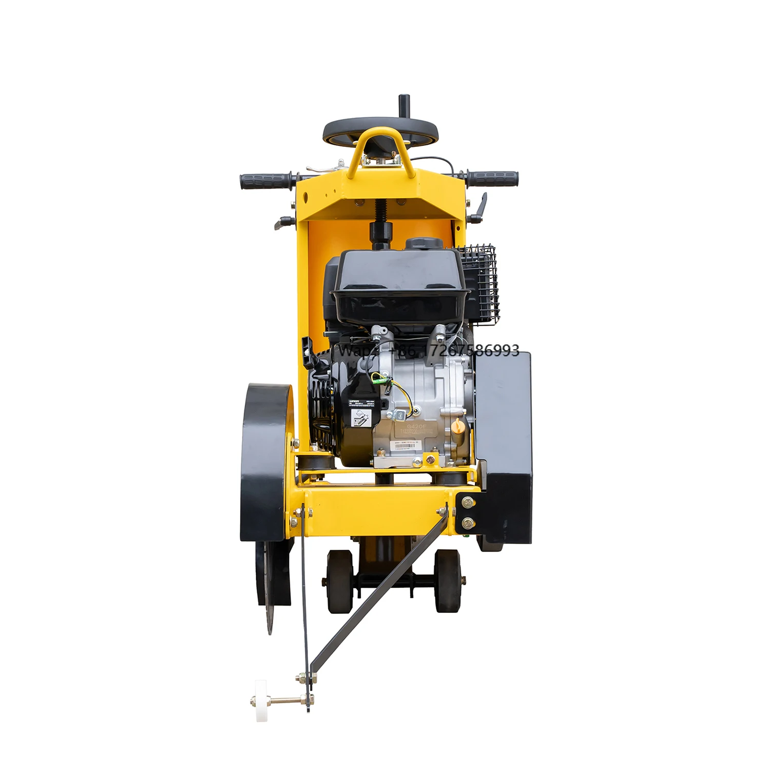 Single Blade Handheld  Road Cutter  Road Floor Saw Concrete Saw Cutting Machine
