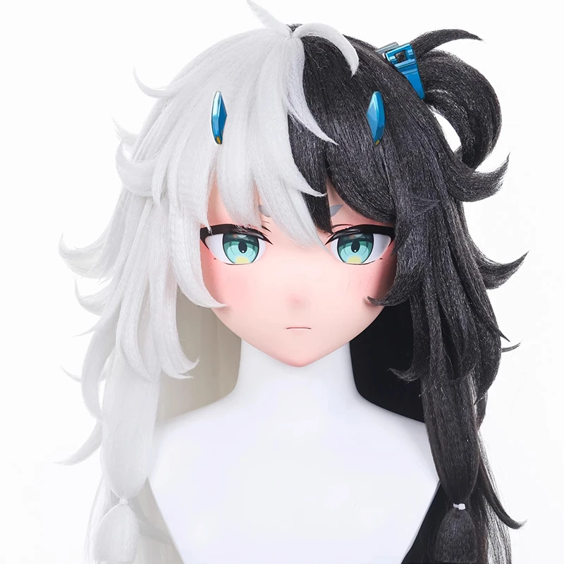 Anime Full headband lock Customize Full Crossdress Doll Female/Girl Cartoon Character Kig Cosplay Kigurumi Mask BJD
