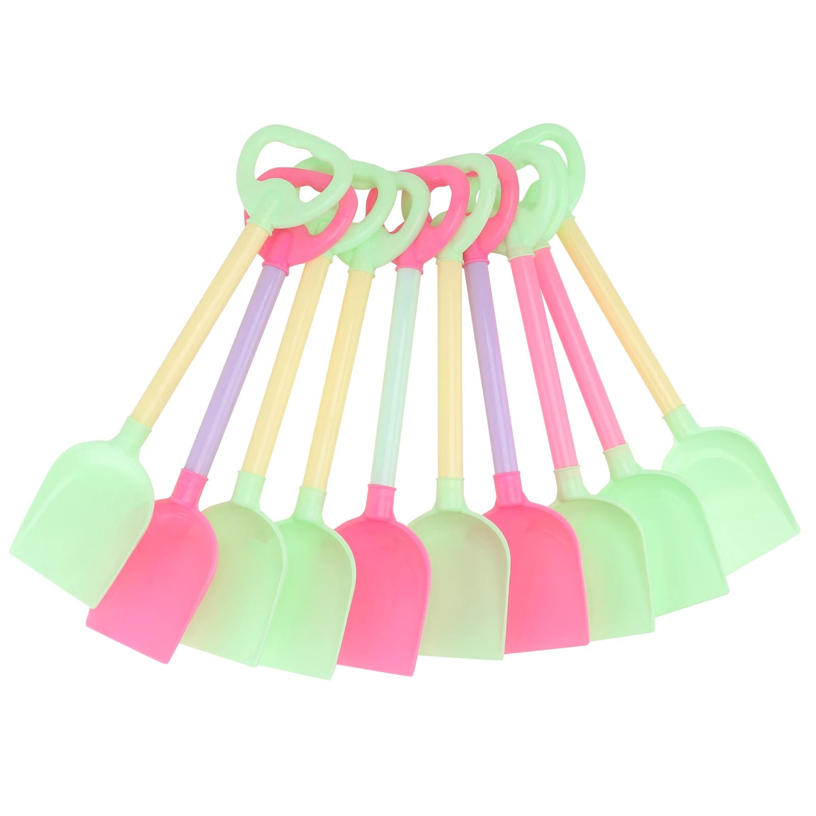 10 Uds. De juguetes de pala para niños, palas de arena, juguetes de plástico para jugar con