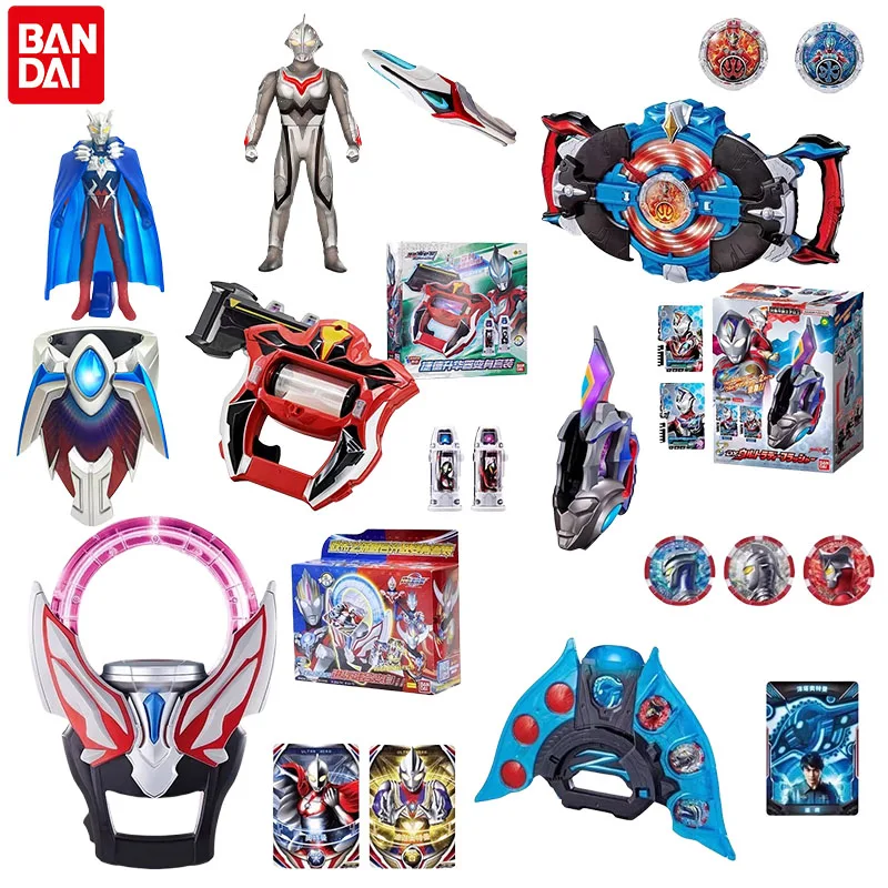 

Bandai Ultraman Zero's Ultimate Bracelet Special Set Limited Edition Soft Vinyl Figure with Cape, Member ID and Sound-Light Toy