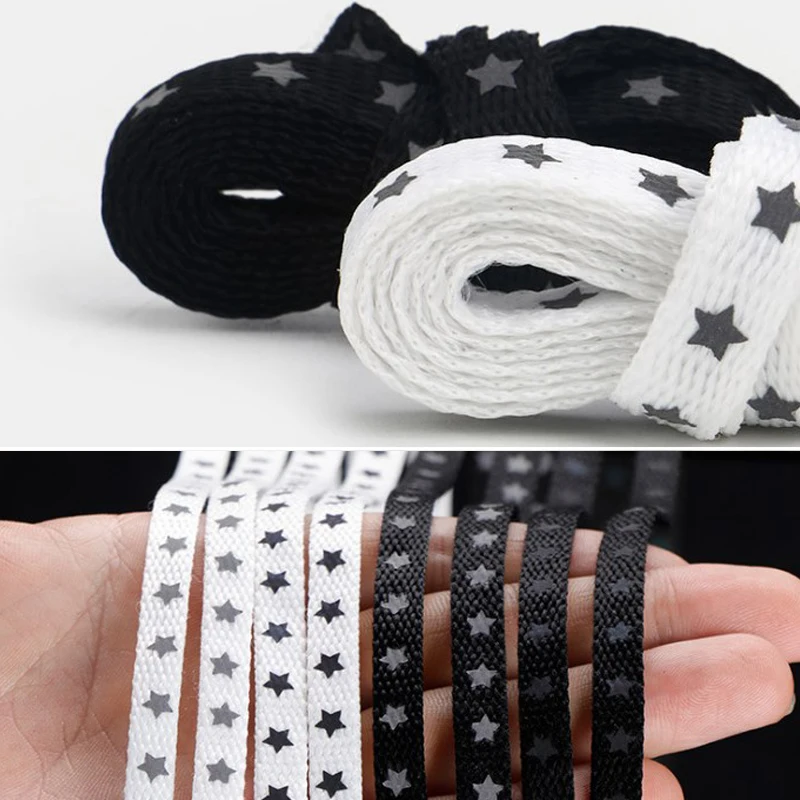 Reflective Shoelaces Sneaker Shoelace Sport Shoelaces Round Rope Shoe Laces Length 120CM Shoelace Strings