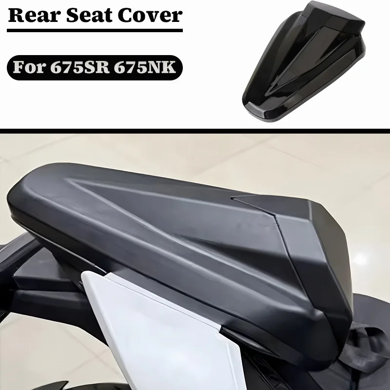 new-675sr-motorcycle-pillion-passenger-rear-seat-fairing-tail-section-cover-hump-fairing-accessories-for-cfmoto-675sr-r-675nk