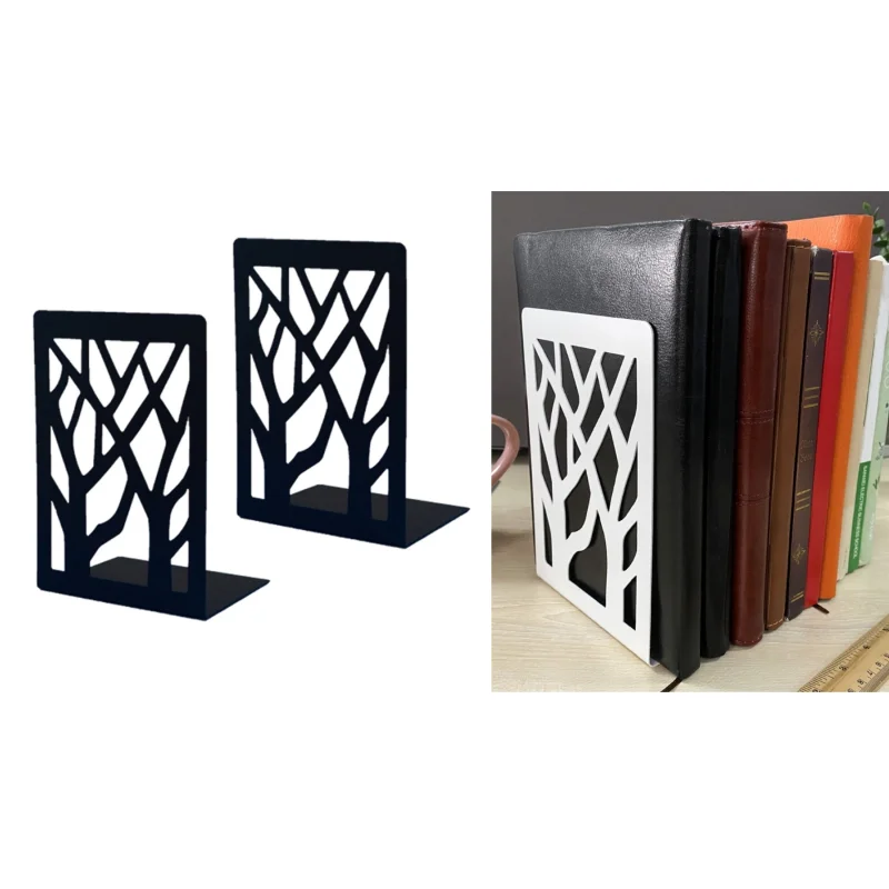 

Book End Bookends Desk Bookshelf Bookends Holders Book Stoppers Bookends Support for School Library Desk Organizers