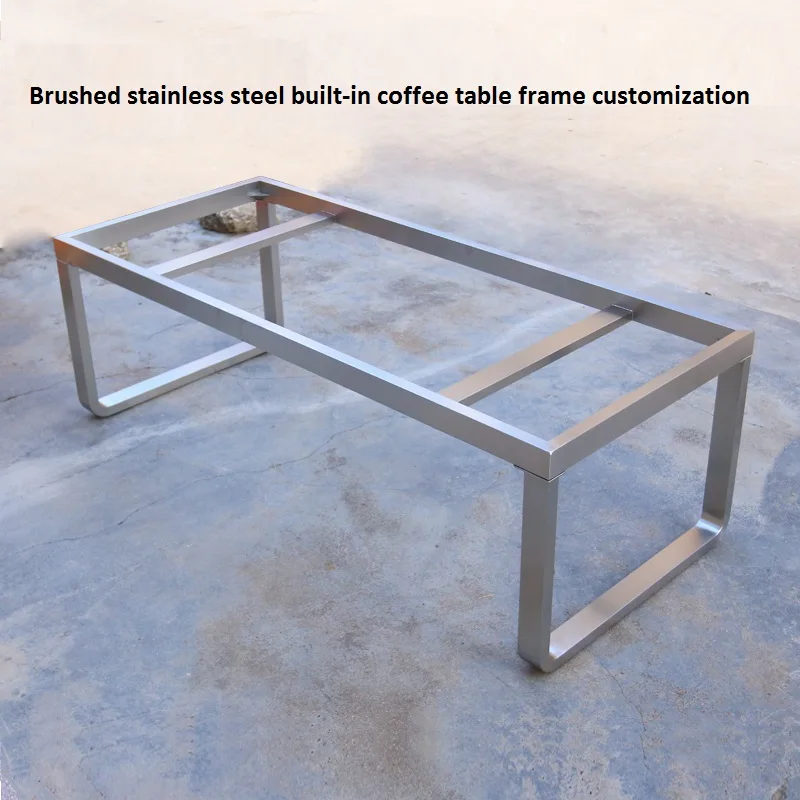 Stainless Steel Tea Table Legs, Custom Built-In Desktop Shelf Legs, Coffee Table Feet, Low Table Leg, Metal Support