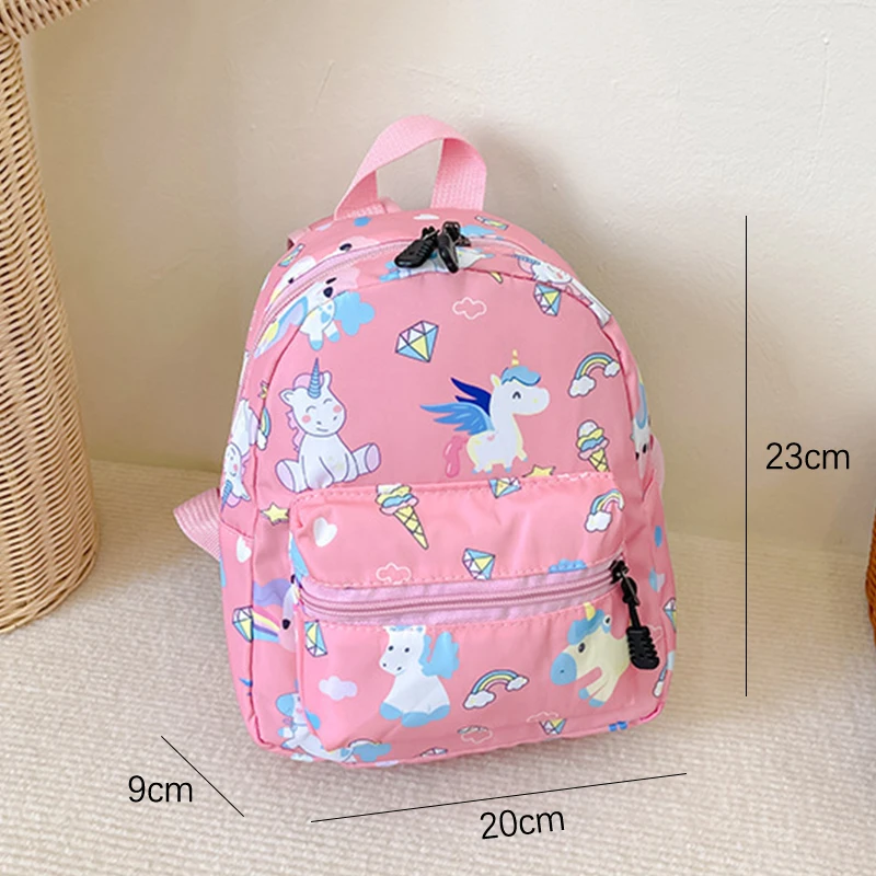 Mochilas de dinossauro e unicórnio para crianças, mochila infantil fofa, bolsa de livros impermeável para adolescentes, meninos e meninas