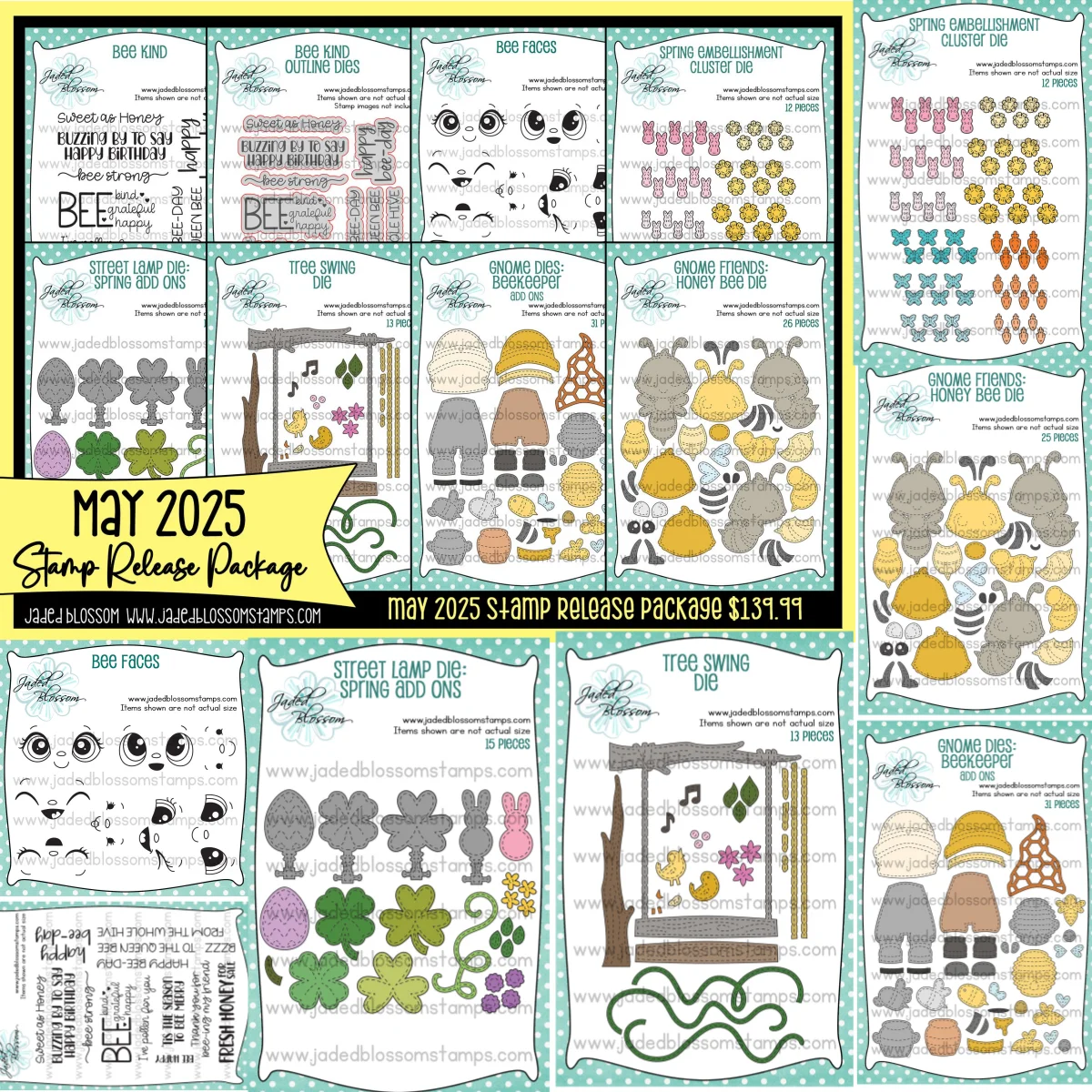 

SNEAKS Start Honey Bee 2025 May New Clear Stamps Metal Cutting Dies Stencils DIY Scrapbooking Album Stamp Paper Card Embossing
