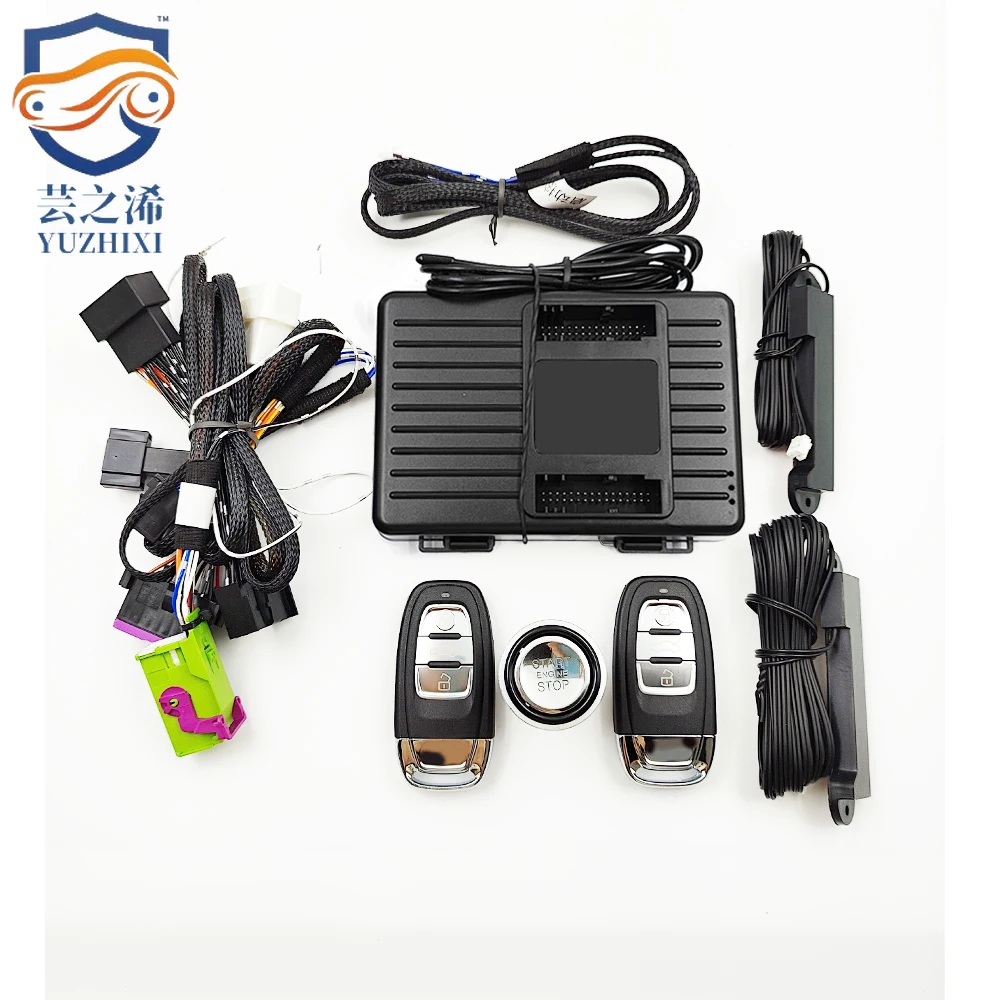 

For Audi A6 2006-2011 Q7 07-13 Add Keyless Go Keyless Entry Engine Start Stop Smartphone APP Remote Control Opional