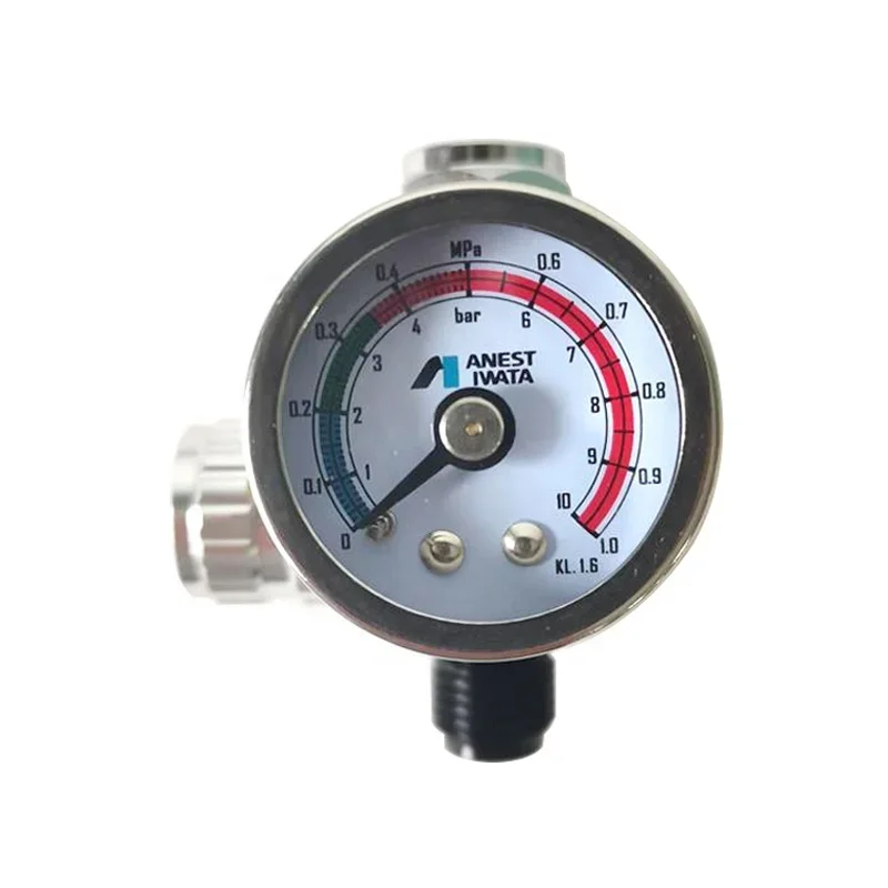 

Spuitpistool Barometer Luchtdruk Regulator Verfspuit Universele Manometer Regelklep