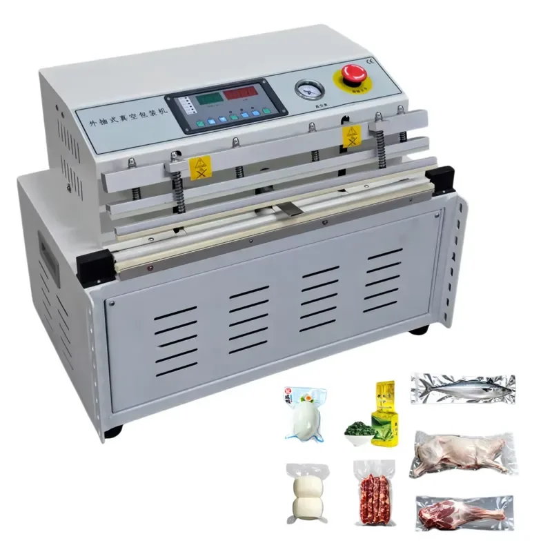 High Quality External Vacuum Sealer Big Bag Vacuum Packing Machine for Vegetables Fruits Meat Food Fresh Keeping and