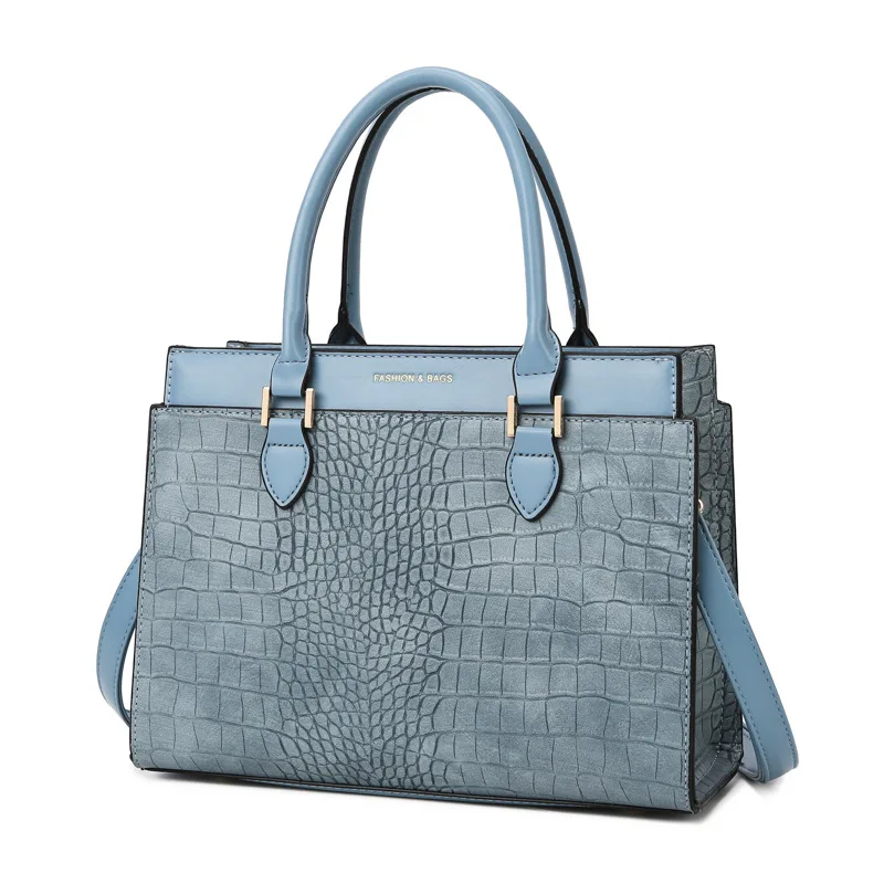 

Original Crocodile Luxury Leather Handbags Women Bags Designer Vintage Alligator Satchel Tote Lady Shoulder Bag Tote for Women