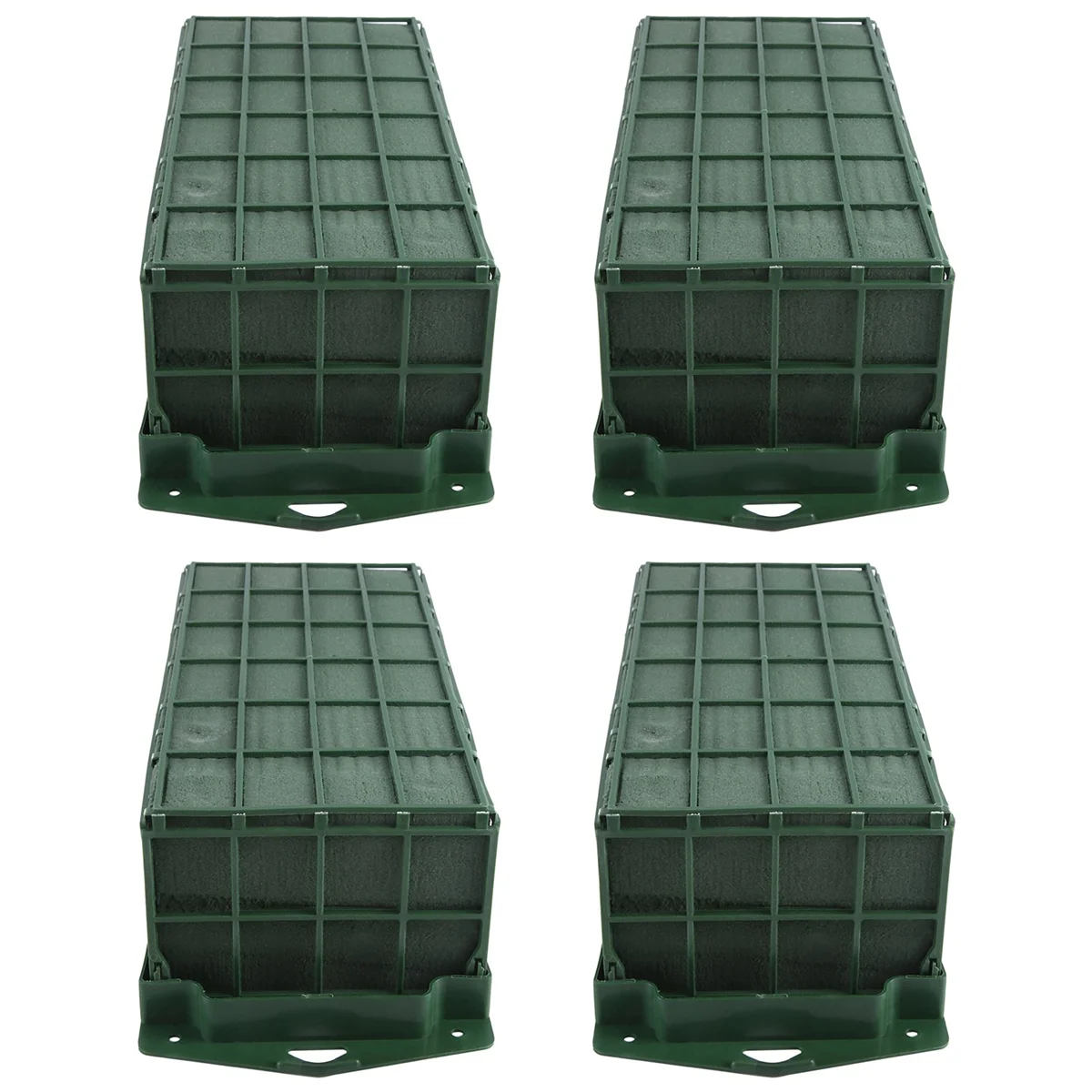 

4 Pcs Floral Foam Cage Flower Holder with Floral Foam for Flowers Cage Bowl for Table Centerpiece Floral Arrangement