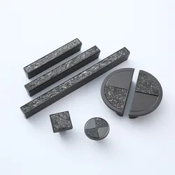 Grey Zinc Kitchen Cabinet Pulls Drawer Knobs Furniture Wardrobe Handle Cupboard Hardware Bar Handles