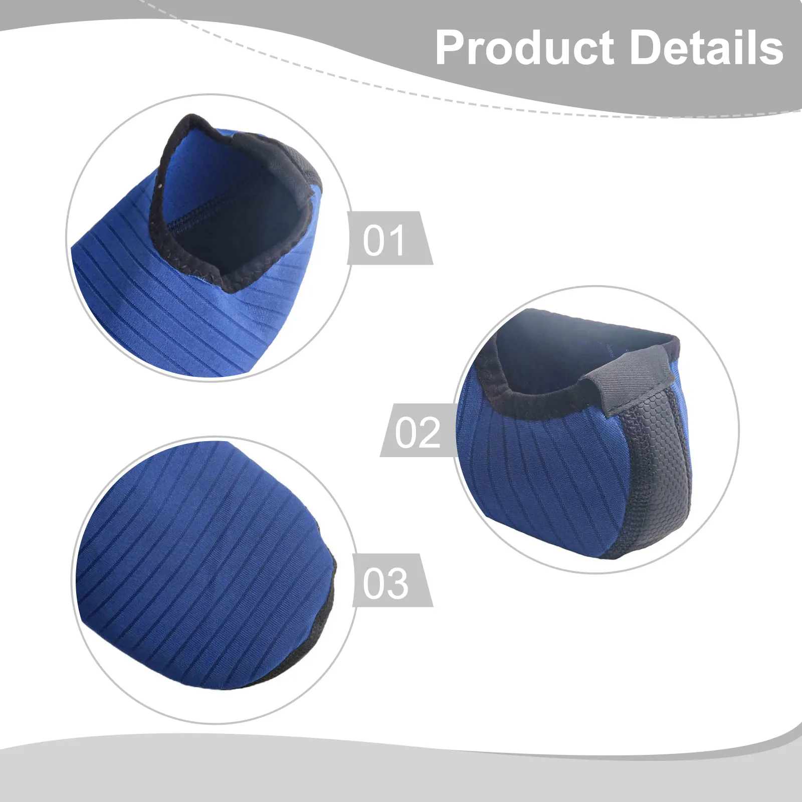 

Обувь для купания 2XL 42-43 Обувь для воды Легкие высококачественные материалы Быстросохнущий резиновый материал для серфинга