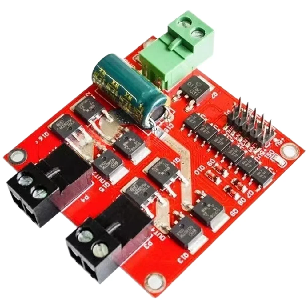 XY-160D 160W Dual Motor Control Module H-Bridge Design with L298 Chip for Robotics Education and Industrial Use