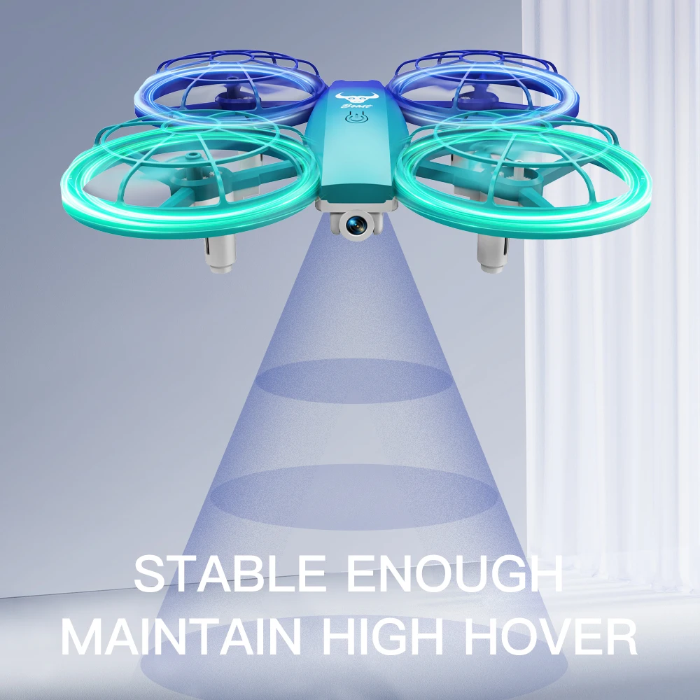 HY500 Mini Drone RC Quadcopter Stable 2.4G 4CH Take Off With One Click Headless LED Light Switching Toys For Kids