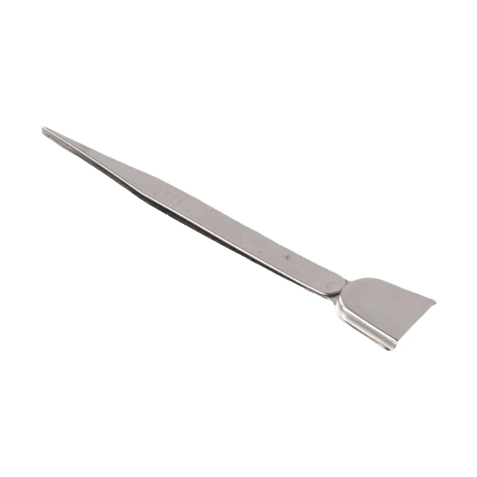 Tweezer With Spatula Diamond Clip 160mm Length Hand Tools Hold Beads Pendants Tools Slotted Gem Holder Tweezer