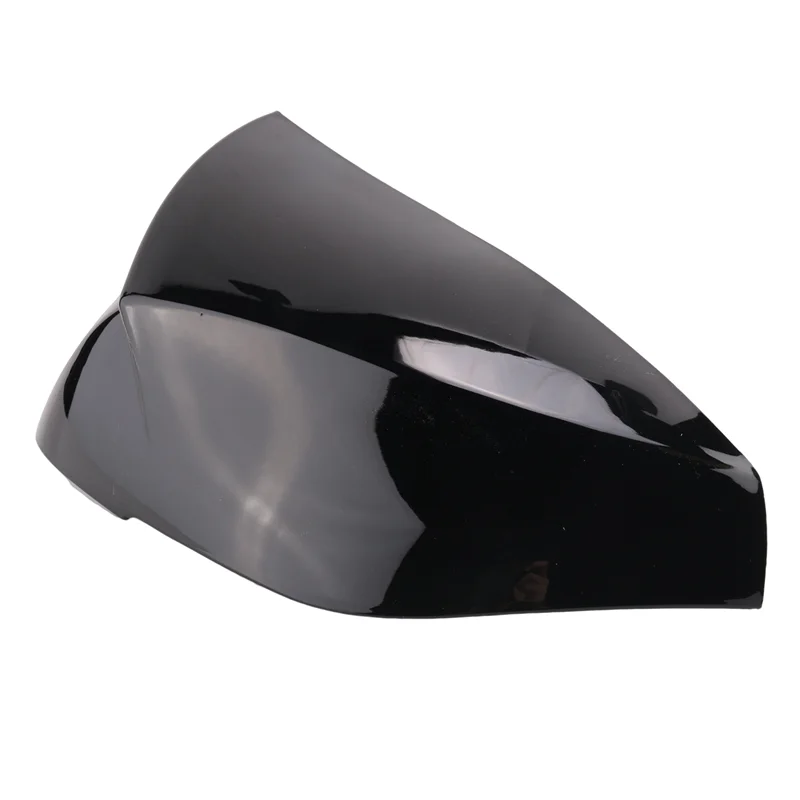 

Glossy Black Horn Style Side Door Rearview Mirror Cover Trim Shells Cap Parts For Infiniti Q50 Q60 2015-2023 M3 Style