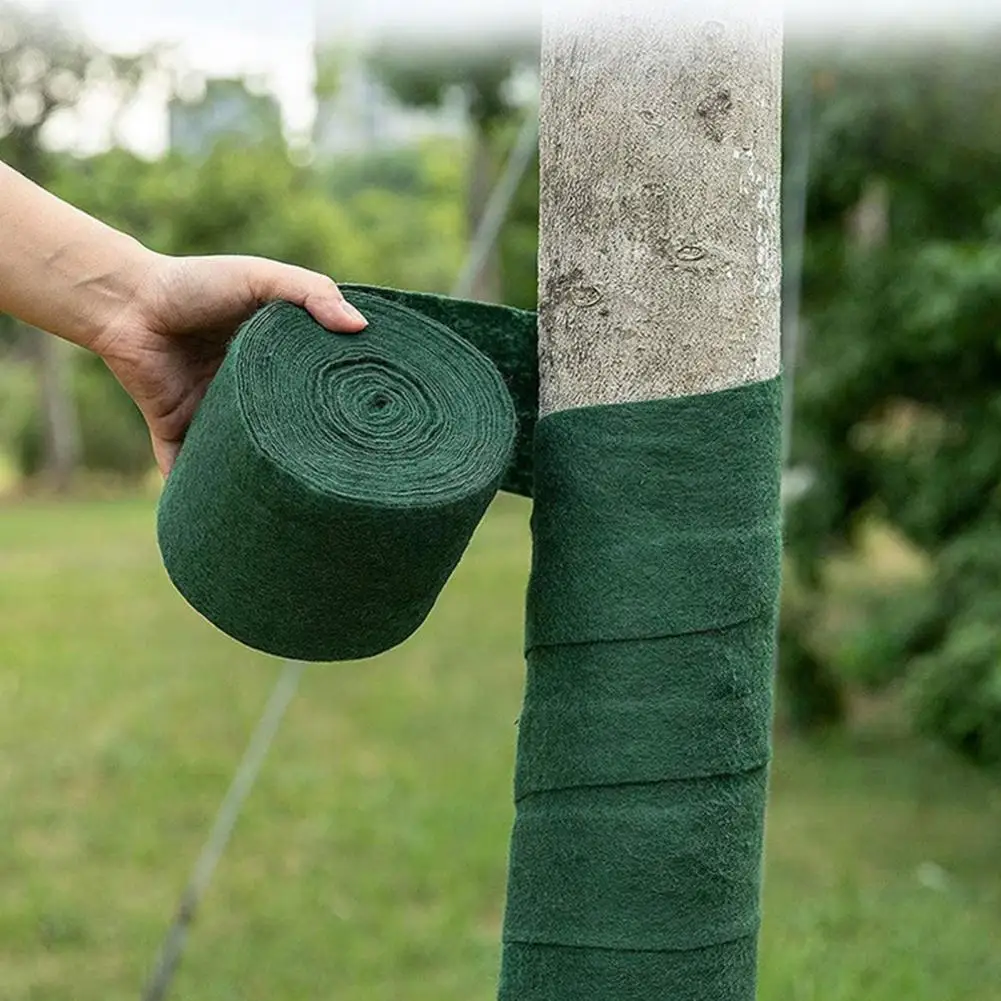 Plant Covers Freeze Protection 49.2 Ft Breathable Tree Wrap Orchard Shielding Trees and Shrubs from Winter Frost Bark Damage