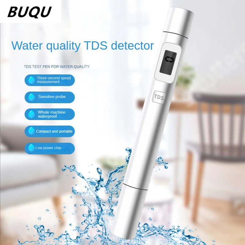 BQ MINITDS water quality monitoring pen automatic calibration 0-990ppm purified water meter for swimming pool drinking Aquarium