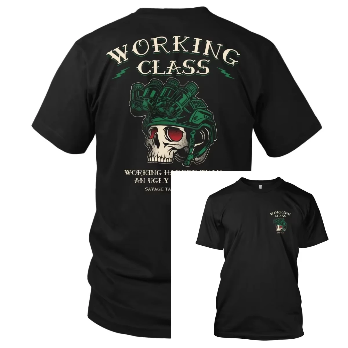 2026 Working Class – Savage Tacticians Exhaust Ventilation for Cooling Suitable for Exercise Wear
