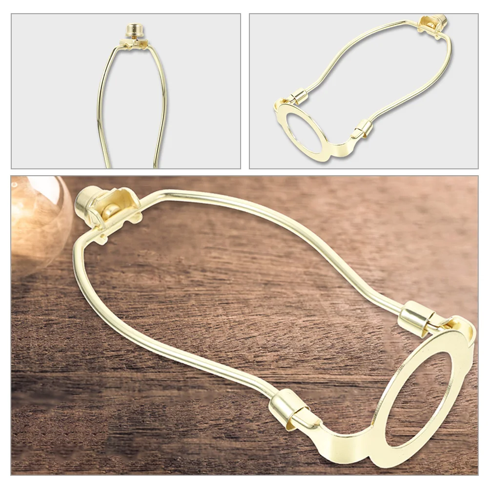 

1 Set 10 Inch Lampshade Harp Holder Bracket Set For Table Floor Lamps Durable Lightweight Easy Installation Replacement Parts