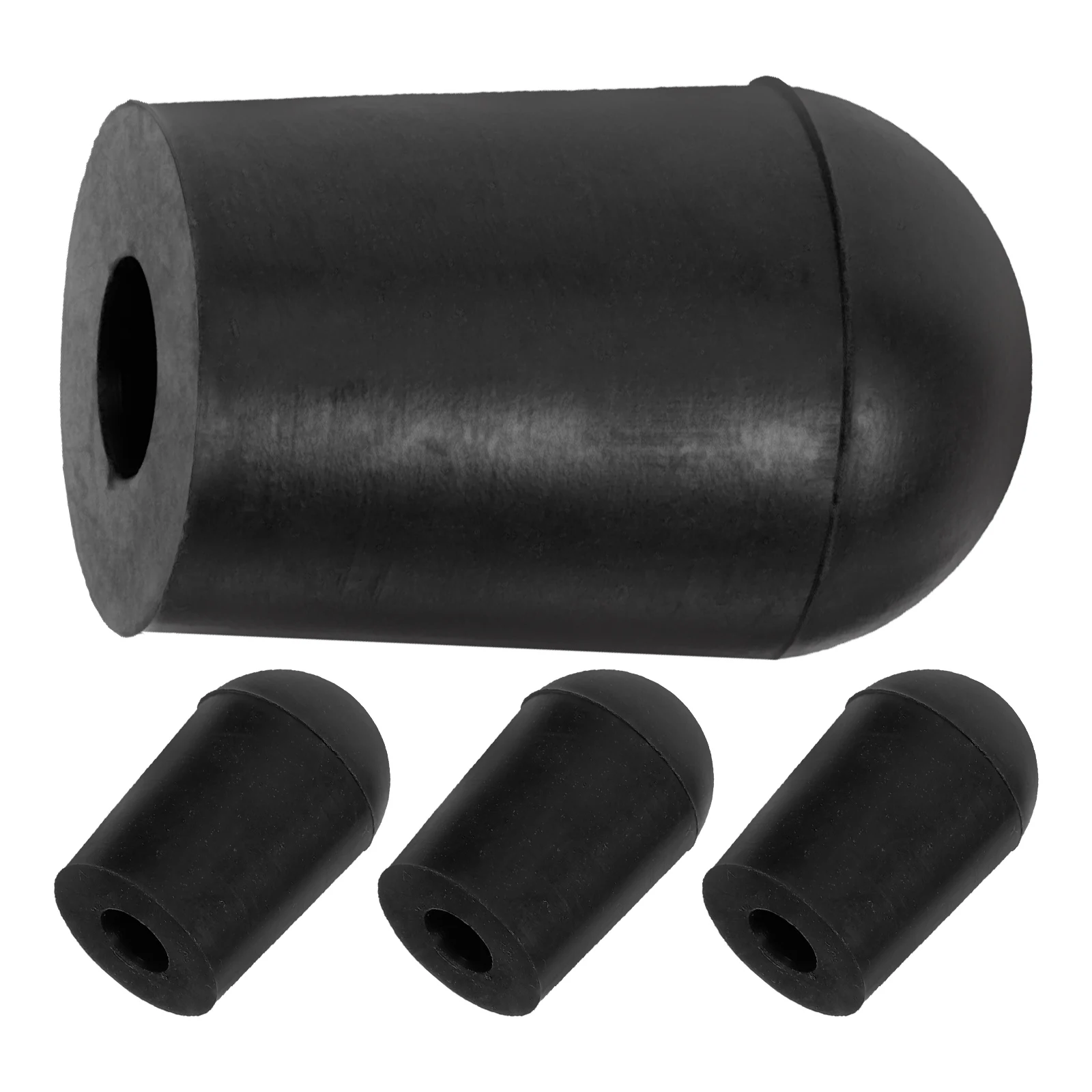 

4 Pcs Bass End Pin Protector Cello Tail Post Pad Cap for Endpin Replace