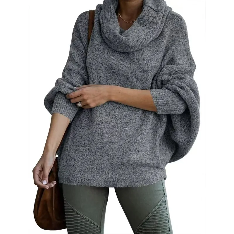 

2025 New Winter Sweater Women Korean Style Long Sleeve Knit Pullovers Harajuku Loose Neck Jerseys Slim Autumn Vintage Deeptown