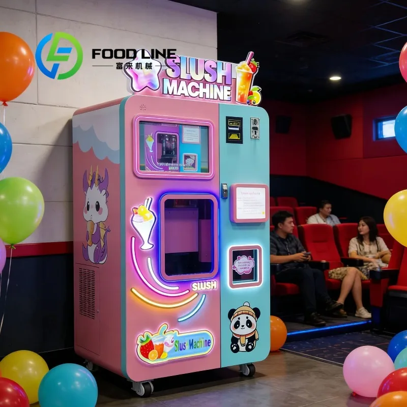Dust Filter Equipped Slushie Vending Machine External Air Intake Filter Block Floating Dust Enter Inner Cooling System Protect