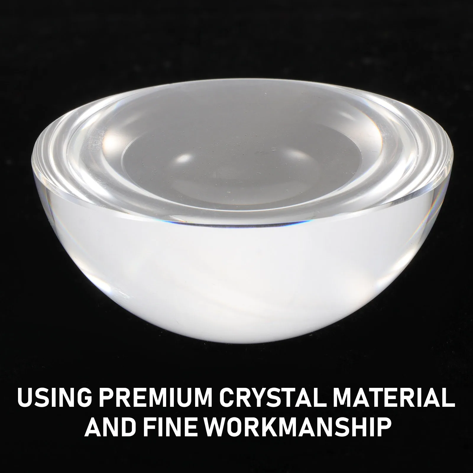 

Crystal Dome Paperweights Samples Cutting Weights Comfortable Visual Enjoyment Durable Crystal Texture Fabric Weights