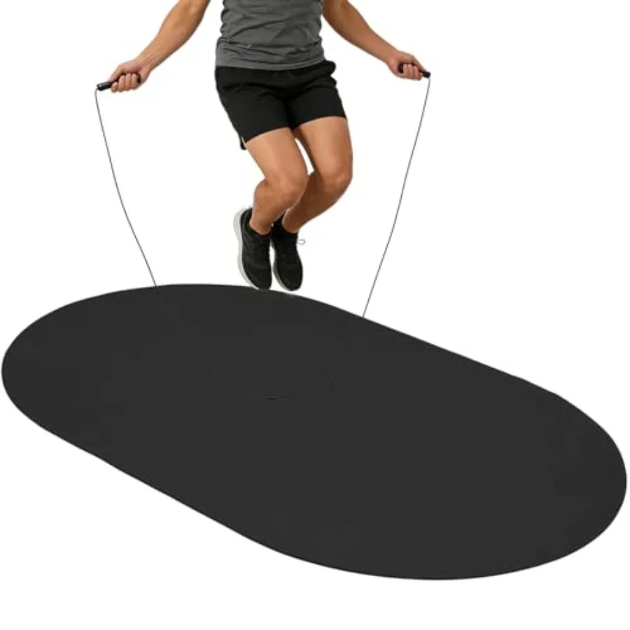 

Jump Rope MatLarge Size Non-Slip Jump Rope Pad Indoor Outdoor Jump Pad 7mm Thick High-Density Exercise Mat for Home Gym Floorin