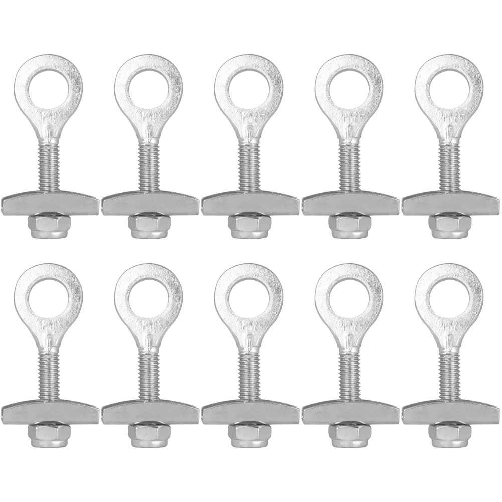 10 قطع من شداد سلسلة الدراجة القابل للتعديل، أداة ضبط سلسلة شديدة التحمل لملحقات ركوب الدراجات الثابتة والتنقل