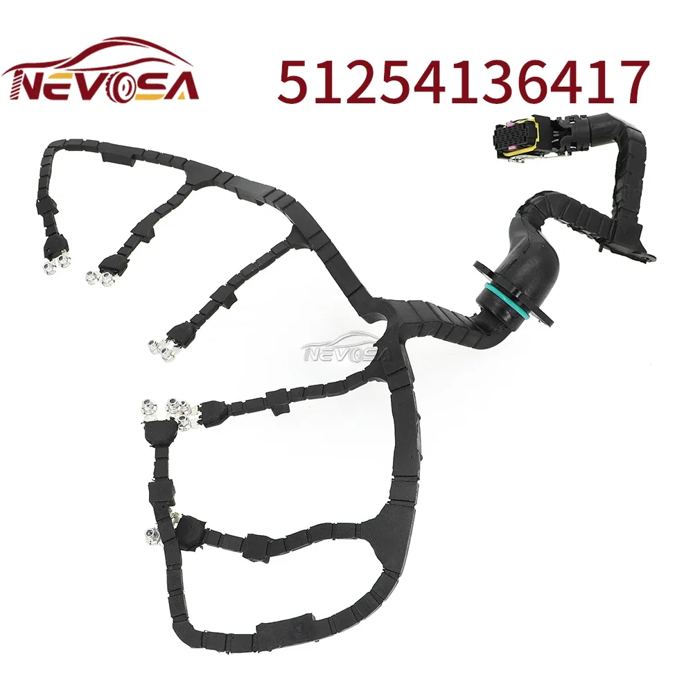 

For Man Bus Neoplan TGA TGL TGM TGS 51254136417 51254136055 51254136070 51254136256 51254136090 Engine Wire Cables Harness