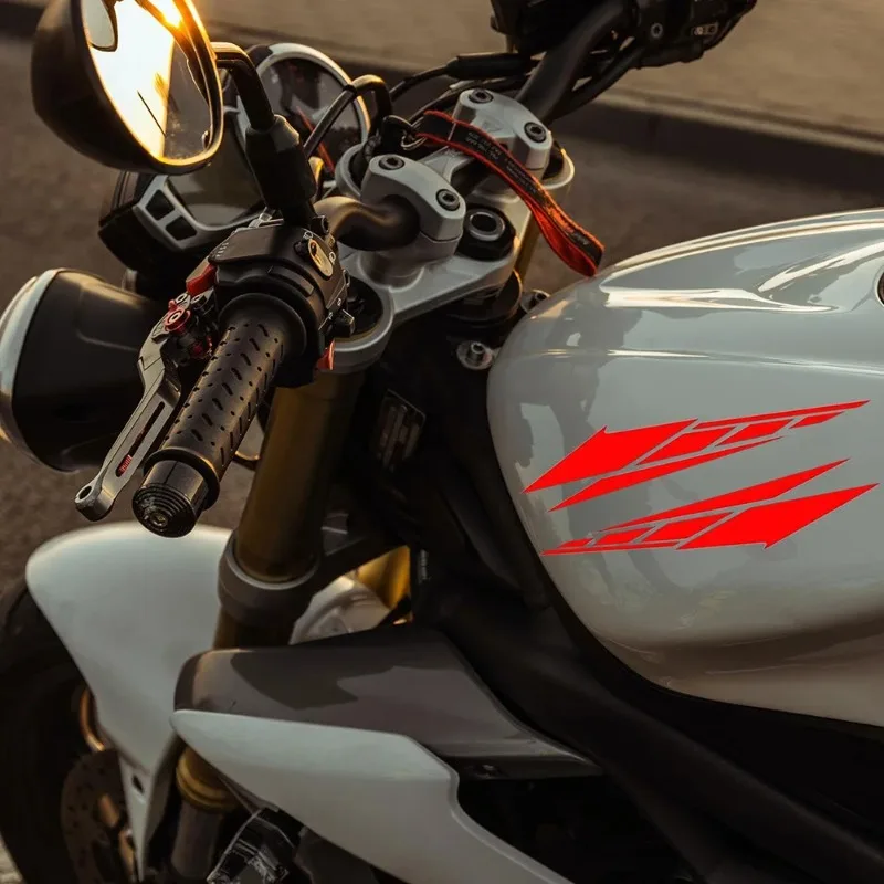 

Набор из 2-х виниловых наклеек с полосками для мотоцикла, водонепроницаемые, для крыльев и кузова, аксессуар для скутера