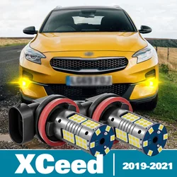 2pcs LED Fog Light For Kia XCeed Accessories 2019 2020 2021