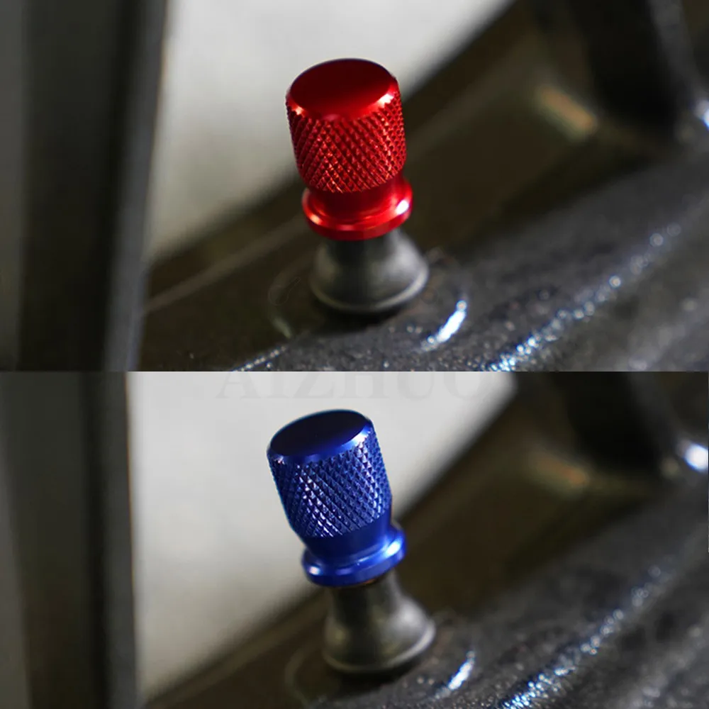 2 قطعة لهوندا CB300F CBR 300 R 2014 2015 2016 2017 2018 دراجة نارية الملحقات صمام الإطارات منفذ الهواء الجذعية غطاء قبعات CNC الألومنيوم