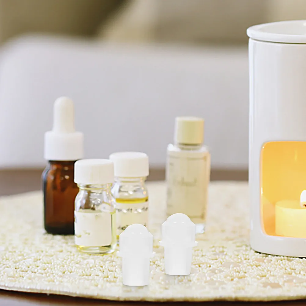 6Pcs Replacement Essential Oil Bottle Rollers Smooth Surface Easy Replace Small Bottle Rollers for Essential Oils Bottles