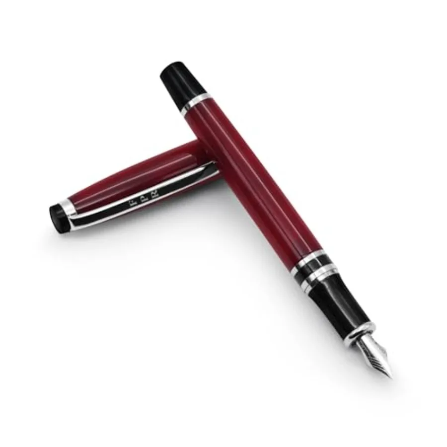 

FPR Ambassador Ultra Flex Nib Fountain Pen Set - Refillable Pen w/Cartridges and Converter - Calligraphy Pens for Writing Journ